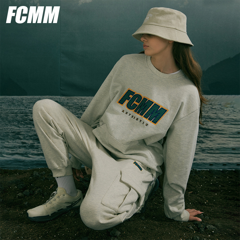 【NCT DREAM同款】FCMM卫衣薄款女2021新款复古宽松韩版潮牌上衣