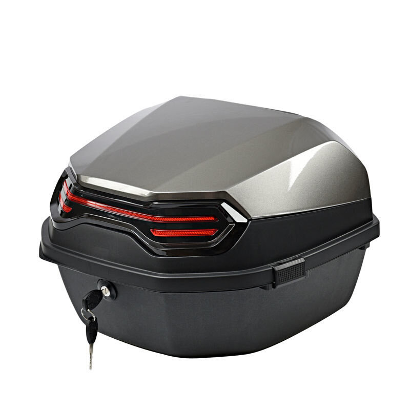 适用福禧100摩托车尾箱巡鹰赛鹰旭鹰125 巧格i改装车后备箱