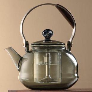 玻璃壶白茶煮茶器加厚耐高温高端蒸馏茶壶大容量 提梁壶蒸汽喷淋式