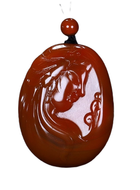 南红玛瑙原石天然挂件吊坠凉山