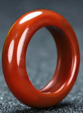 玉思缘南红玛瑙凉山天然玛瑙戒指