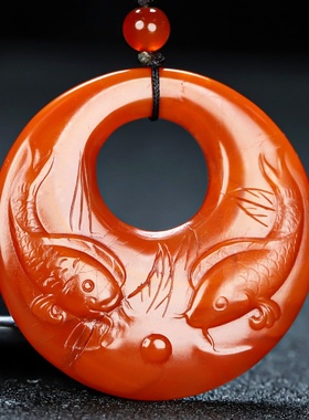 玉思缘男女款南红玛瑙原石雕刻