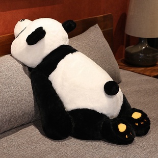 新款 抱枕女生睡觉大熊猫玩偶抱睡夹腿公仔布娃娃可爱软抱抱熊毛绒