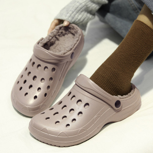 居家月子透气拖鞋冬季室内防滑