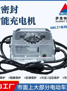萨美特SMCZ7式充电机 雷丁原装充电机铅酸免维护加液锂电通用