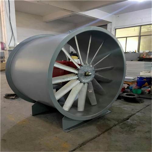 机翼型轴流风机管道加压送风机JSF-GA-800/5.5Kw31000m3/h 310p