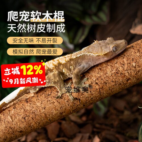 宠维奥爬宠软木棍攀爬乐趣