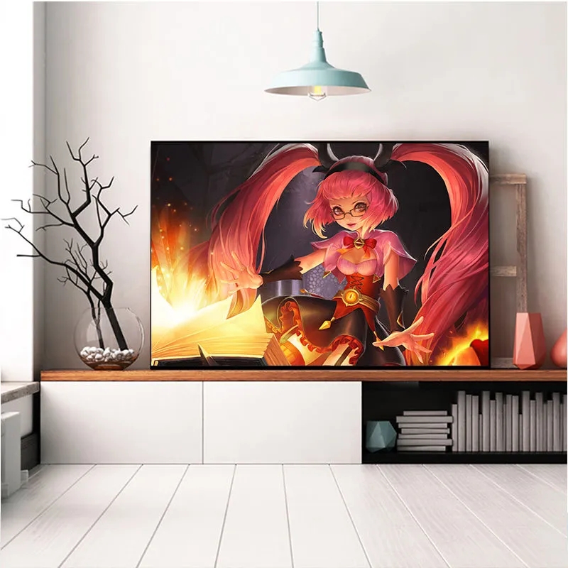 填充色diy数字画丙烯油彩画