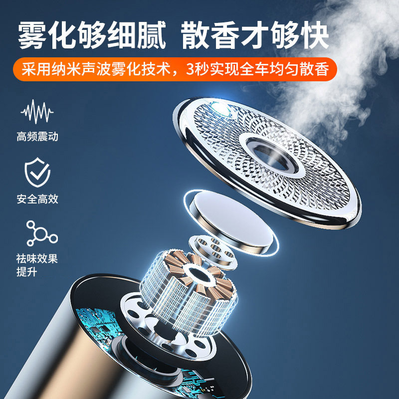 严选车载香薰机喷雾高级