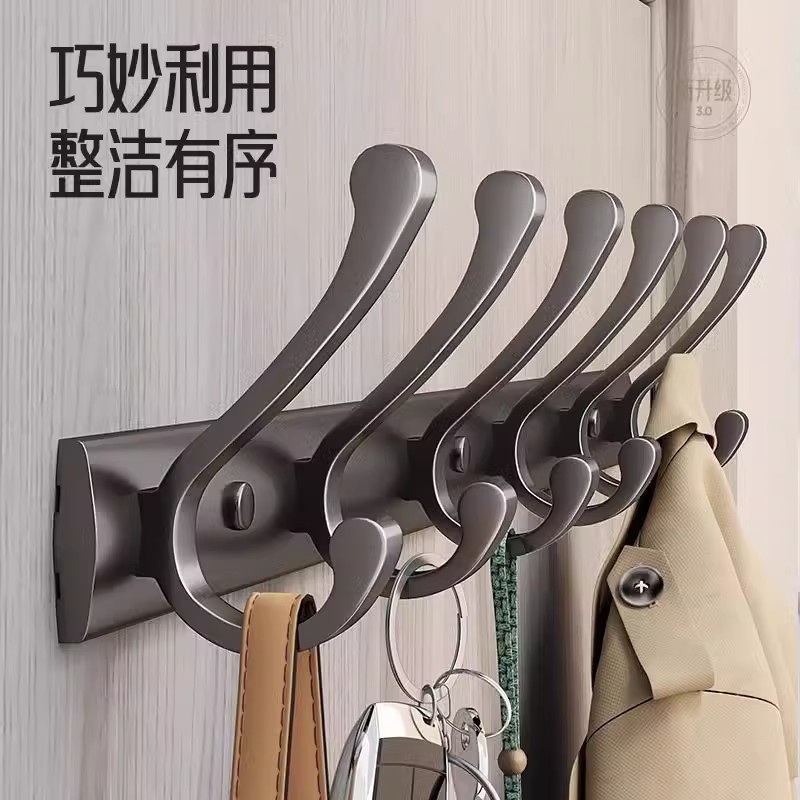 挂衣架墙上壁挂入户门钩