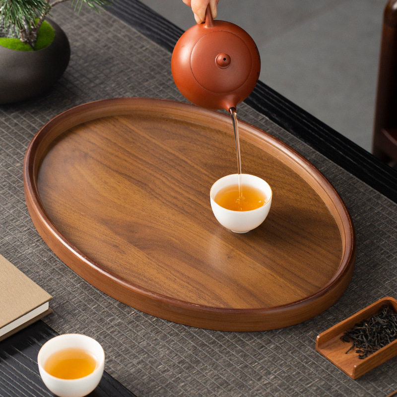 环保茶点心收纳盘干泡台