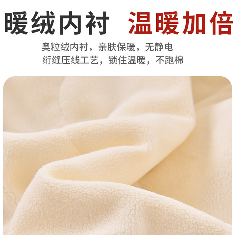 秋冬婴儿连体衣夹棉保暖