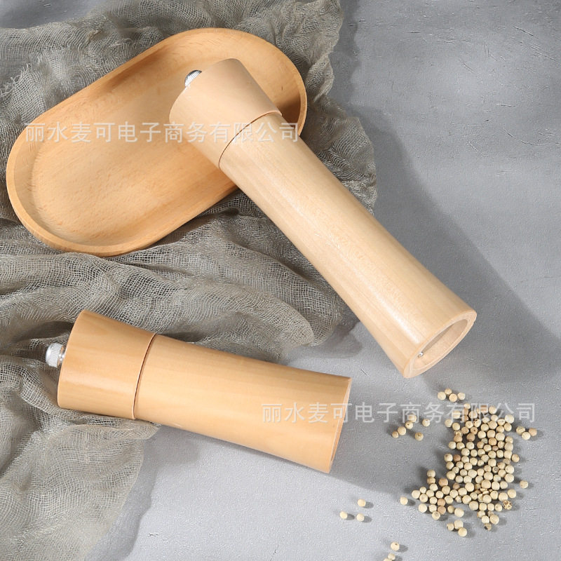 原木调味研磨器手动多工