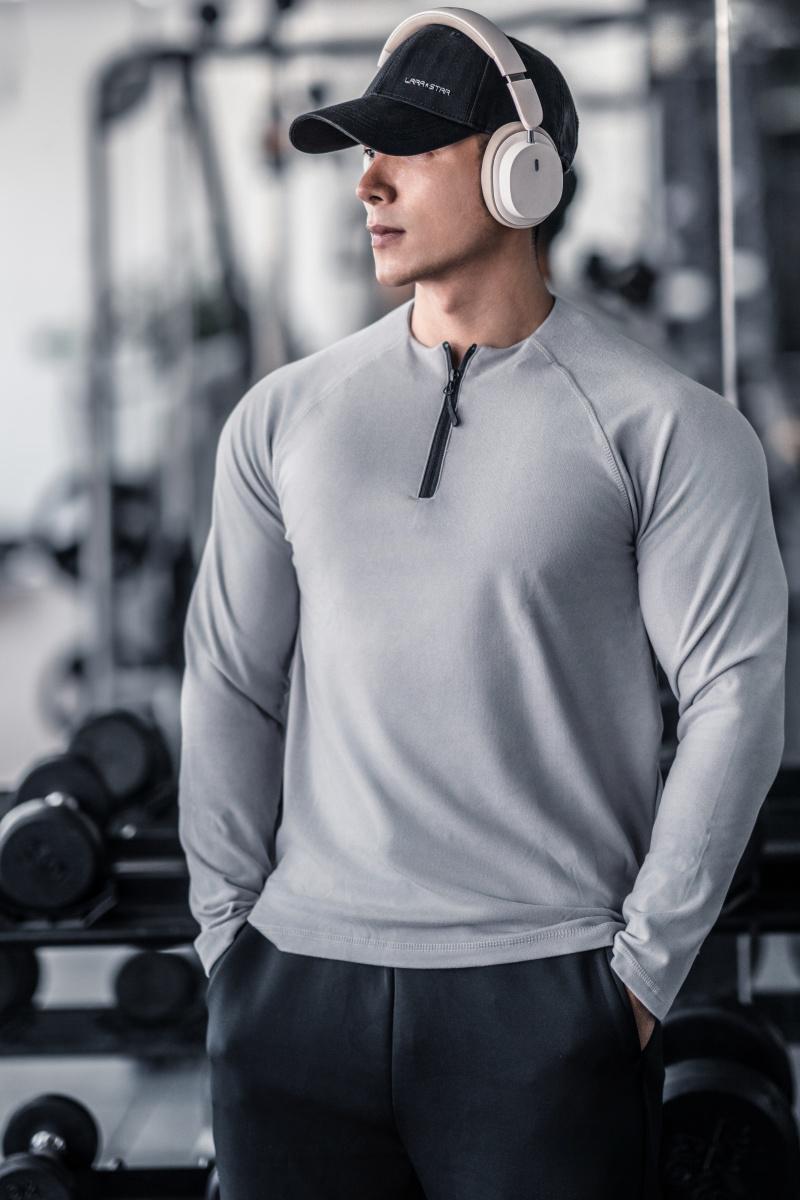 秋冬美式德绒保暖高弹长袖