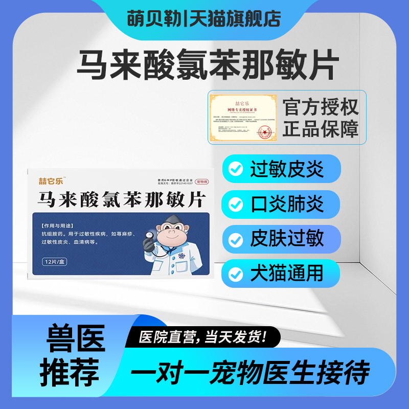 喆它乐马来酸氯苯那敏片过敏皮炎