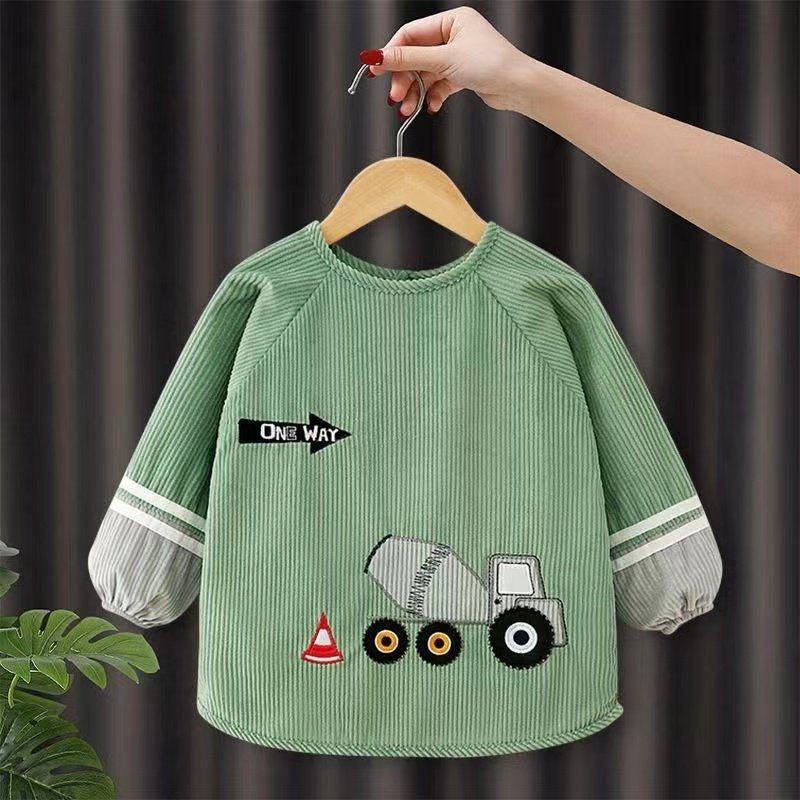 宝宝罩衣儿童外穿洋气吃饭反穿衣婴儿围兜防水防脏秋冬长袖灯芯绒,童装/婴儿装/亲子装,反穿衣/罩衣,淘宝优惠券,粉丝福利购,淘宝优惠卷