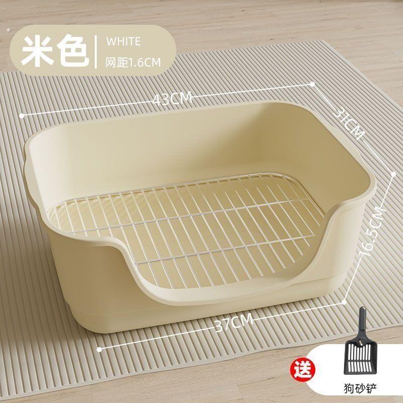 狗狗厕所浴缸小型中型大型犬超大号易防尿溅清理可漏便盆用品尿盆