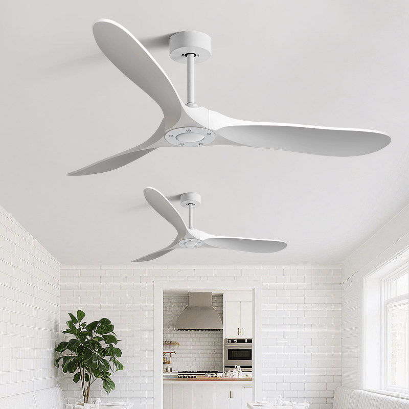 70寸大风力吊扇客厅餐厅工业复古商用变频无灯北欧家用美式电风扇