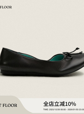 FIRSTFLOOR 特殊软底法式平底蝴蝶结芭蕾玛丽珍软底浅口通勤单鞋