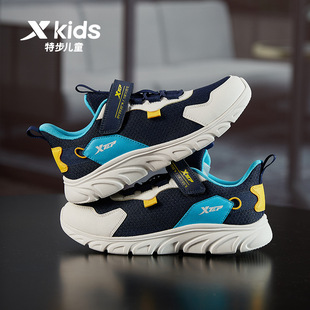 运动透气跑步鞋 特步儿童鞋 新款 软底耐磨运动鞋 秋冬季