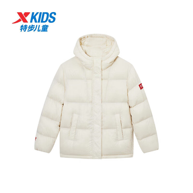 特步（XTEP）儿童羽绒服冬季男女童小中大童轻量保暖柔软舒适时尚