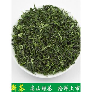 绿茶茶叶今年新茶袋装小包上犹毛尖江西赣南浓香高山春茶茗茶特产