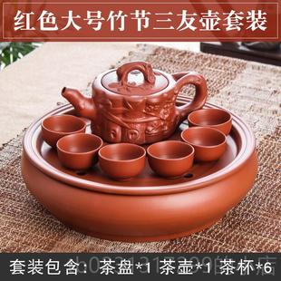 兴朱宜泥大号紫砂壶装 新款 大容量花茶水纯手套工过滤泡茶壶功夫壶