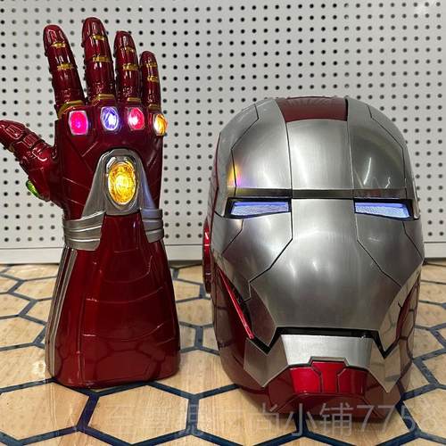 正品Killerbody正版授k权钢铁侠头盔m5可穿控戴声开合维斯电贾动