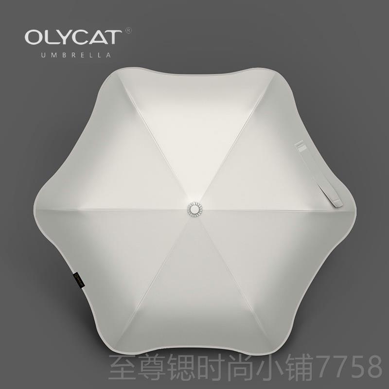 正品OLYCA防T创意花形折叠伞遮阳晒防紫外线雨太阳伞男女便晴捷UP