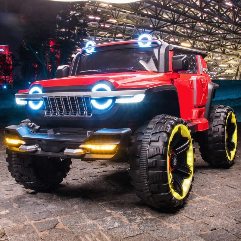 正品坦克30越0儿童电动四驱野车小孩坐大人宝4轮宝带遥控可双人玩