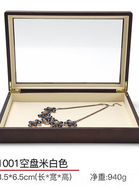 正品金多来首饰珠宝盒专盒大纳容量用戒指收盒新款项链耳环饰品实