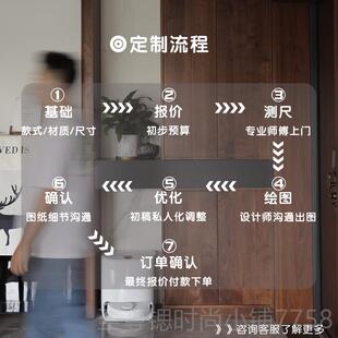 正品手美匠北约黑胡桃木柜全书实木北欧简收纳置物柜客厅满墙书架