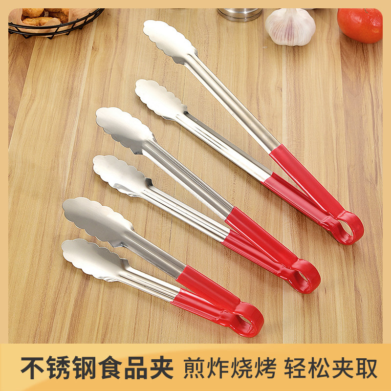 意能304不锈钢夹子食品防烫图片