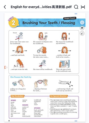 朗文图解日常生活英语English for Everyday Activities 版PDF