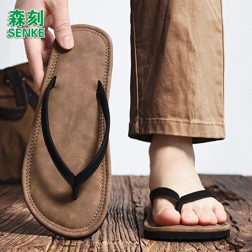磨拖鞋夹脚潮流夹拖沙滩鞋