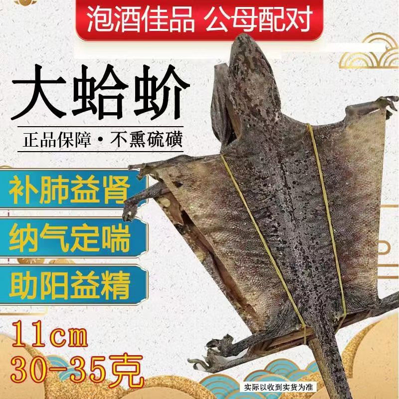 蛤蚧中药材干货定喘一对蚧蛤补肺益肾助阳益精气泡酒煲汤药材哈蚧