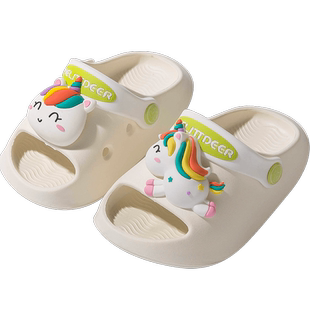 宝宝拖鞋夏季女童2-3儿童室内防滑软底轻便洗澡中小童幼儿凉拖男