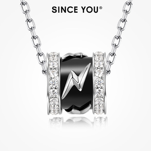 Since You闪电路路通项链女纯银潮酷配饰高级感轻奢小众毛衣链男