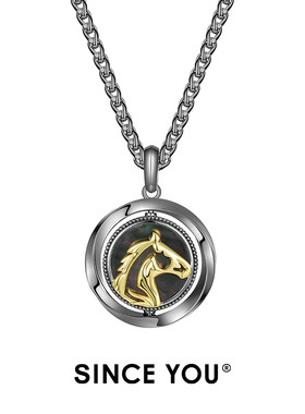 SinceYou马上好运项链男高级感