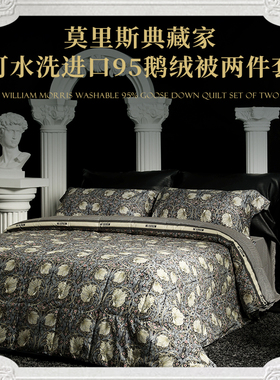 【大乐严选子母被】ESTEEM宜庭莫里斯典藏家可水洗鹅绒被两件套