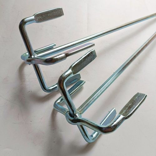 飞机钻打灰杆双山带叶扁头搅拌杆