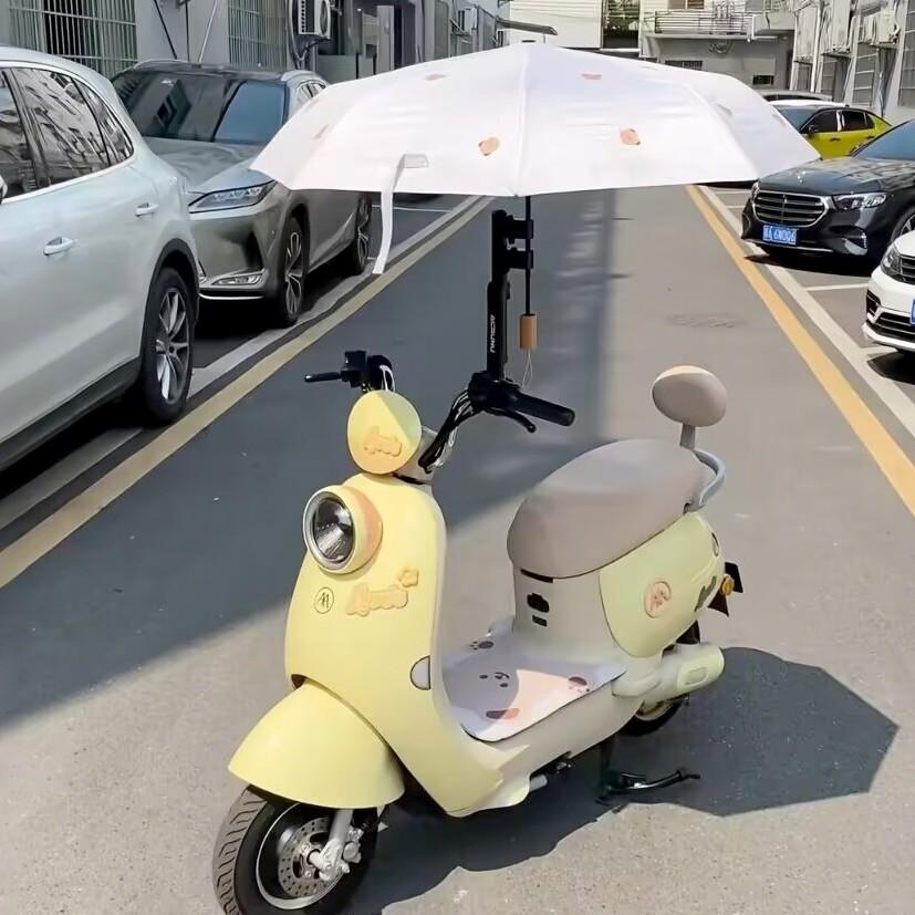 电动车雨伞支架电瓶自行车摩托车遮阳伞支撑架婴儿推车撑伞固定器