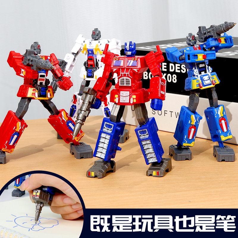 儿童玩具文具可书写变形圆珠笔