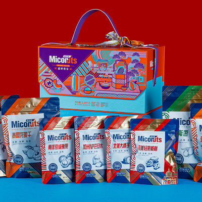 美荻斯国潮盛世尊享2180g春节送礼坚果零食礼盒开心果选高端礼盒