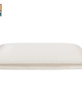 皇锦真丝1200g中高枕丝面桑蚕丝枕芯HJ11824