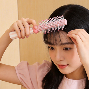 卷发梳子蓬松梳大齿梳子宽卷发梳烫发专用梳子女家用刘海梳防静电