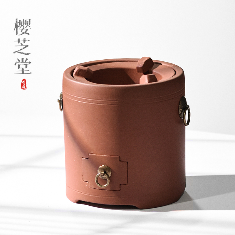 樱芝堂炭火炉潮州红泥炉子