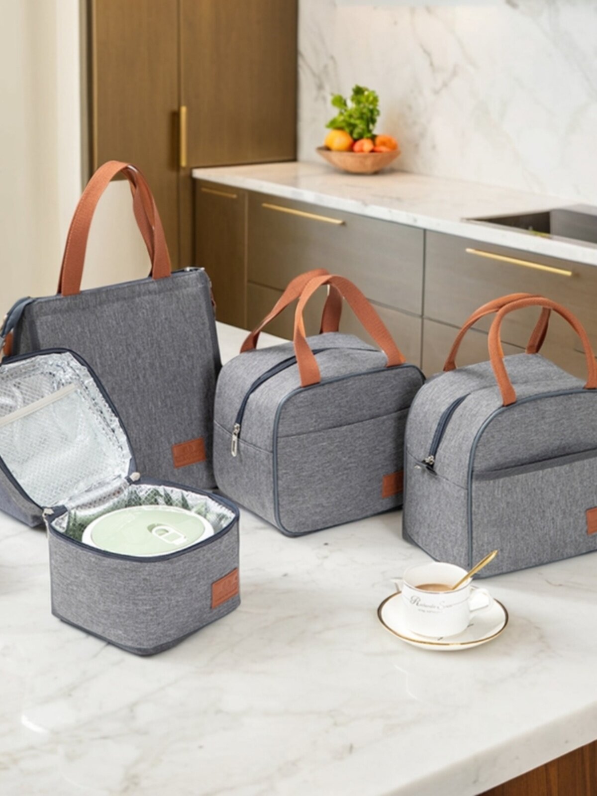 饭盒手提包保温包饭盒袋铝箔加厚带饭便当包保温袋上班族手拎饭包