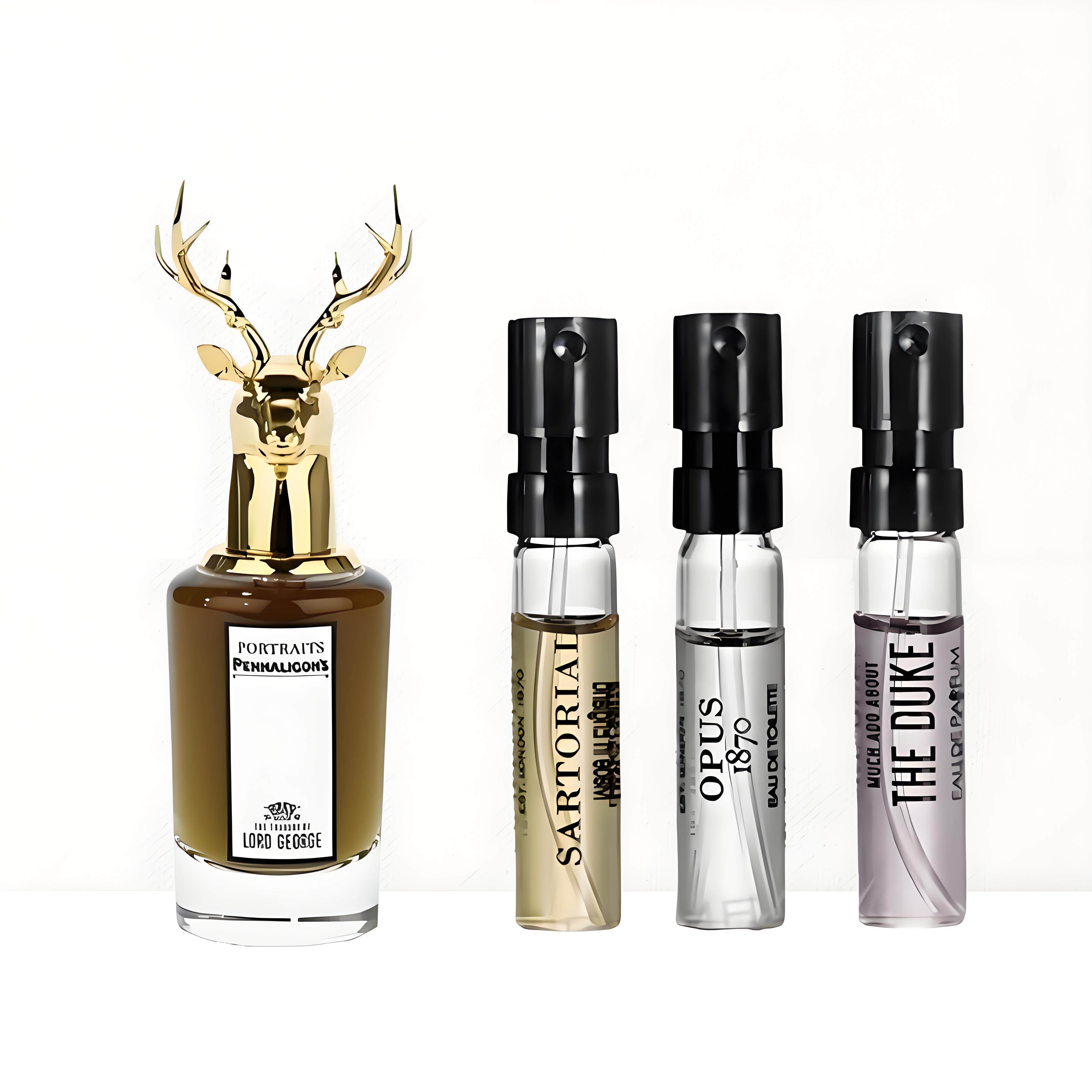 潘海利根狐狸麋鹿伊丽莎白玫瑰孔雀羊摩羯头犀牛猎豹狮子香水小样