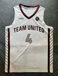 美式 印定制EYBL联赛TEAMTHAD队服定制聚酯纤维透气吸汗 球衣数码